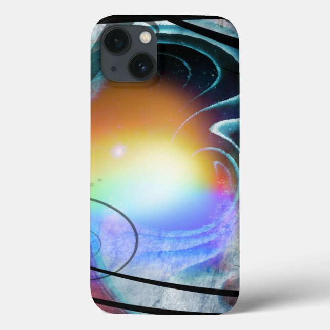 Spacial Distortion Abstract iPad Air Case (Back)