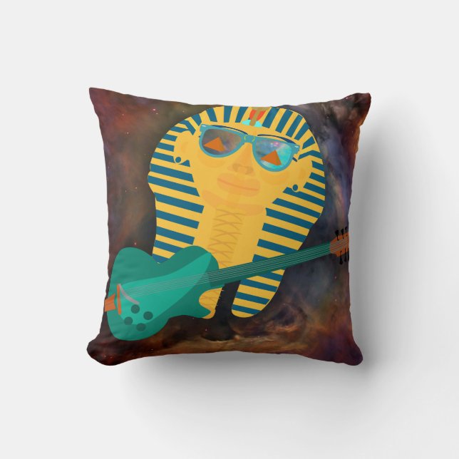 Spacy King Tut Cushion (Front)