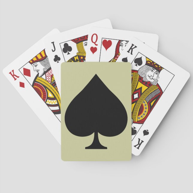 Spade Playing Cards (Back)