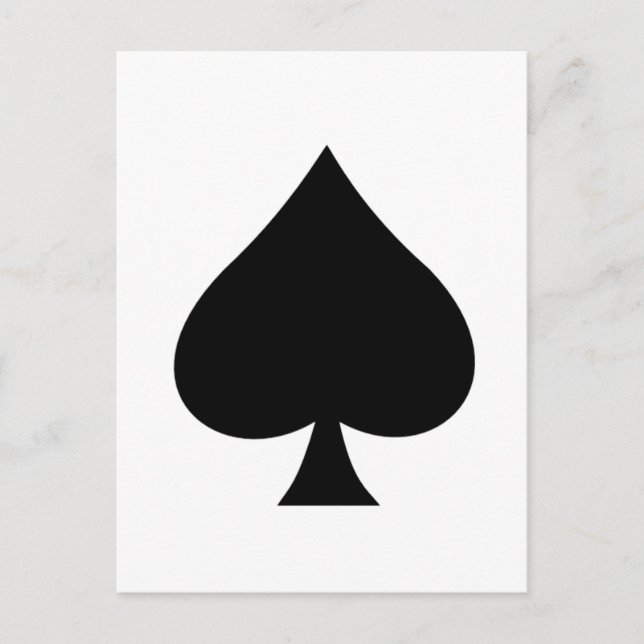 spade postcard (Front)