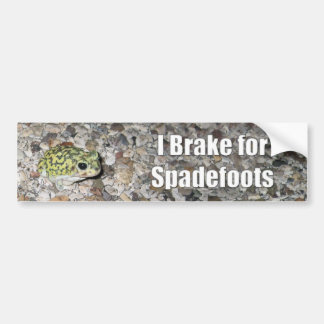 Spadefoots Bumper Sticker