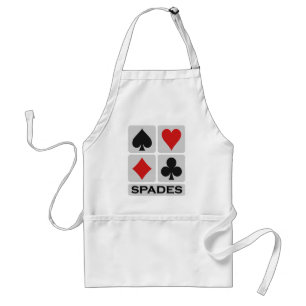 Spades apron - choose style & colour