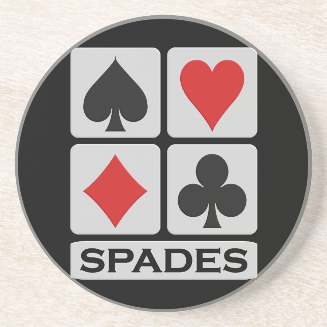 Spades coaster (Front)