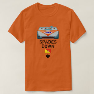 SPADES DOWN Racing T-Shirt