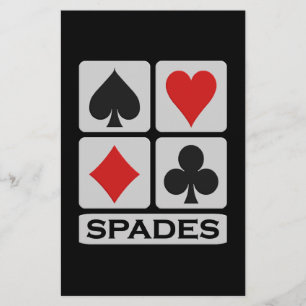 Spades flyer - customise!