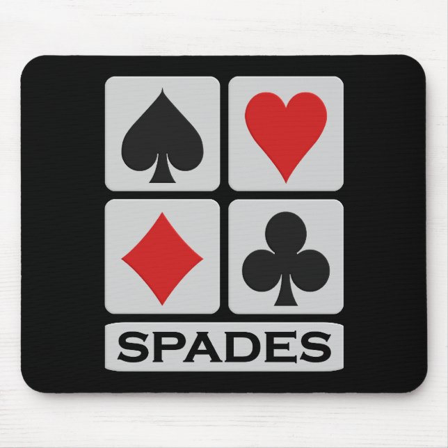 Spades mousepad (Front)