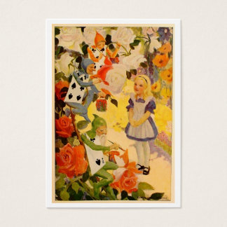 Spades Painting Roses Red