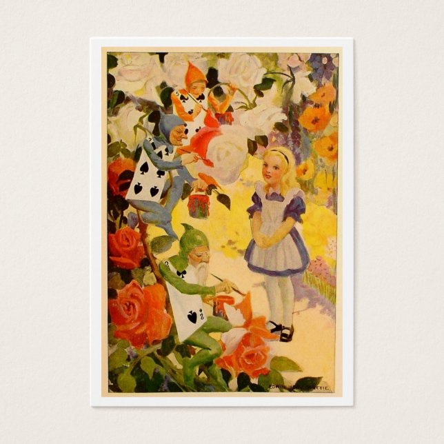 Spades Painting Roses Red (Front)