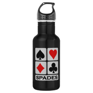 Spades Player custom 532 Ml Water Bottle