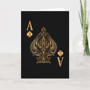 Spades Poker Ace Casino Card