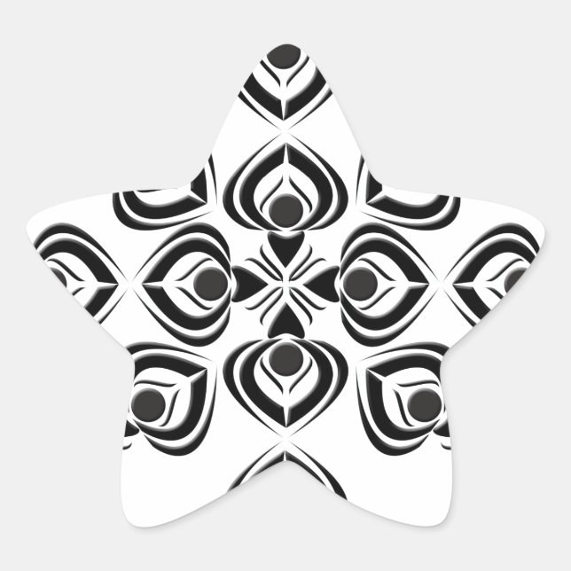 Spades Star Sticker (Front)