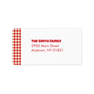 Spaghetti and Meatballs 1st Birthday Mailing Label