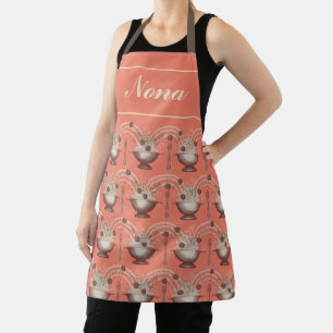 Spaghetti and meatballs  apron