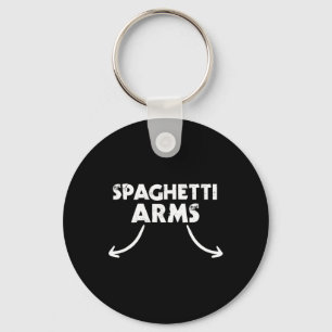 Spaghetti Arms Lifting Gym  Key Ring