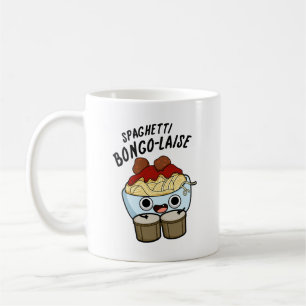 Spaghetti Bongolaise Funny Food Pun   Coffee Mug
