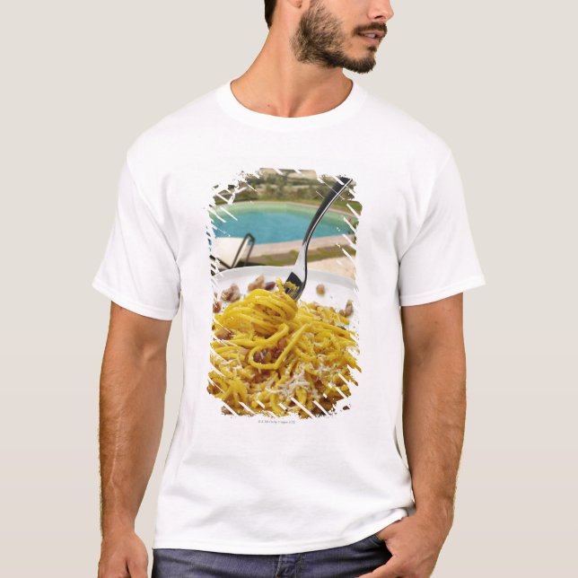 Spaghetti Carbonara T-Shirt (Front)