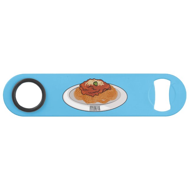  Spaghetti cartoon illustration (Front (Horizontal))
