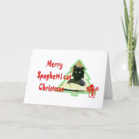 Spaghetti cat Christmas