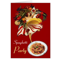 SPAGHETTI PARTY DANCE,ITALIAN KITCHEN AND TOMATOES