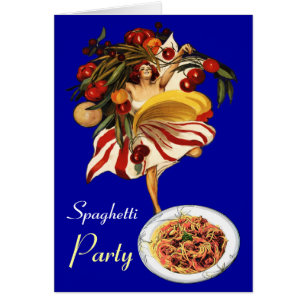 SPAGHETTI PARTY DANCE,ITALIAN KITCHEN AND TOMATOES