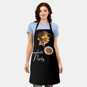 SPAGHETTI PARTY DANCE,ITALIAN KITCHEN TOMATOES AP APRON