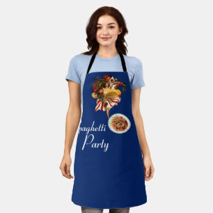 SPAGHETTI PARTY DANCE,ITALIAN KITCHEN TOMATOES  APRON