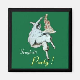 SPAGHETTI PARTY ITALIAN KITCHEN, RESTAURANT Green Magnet