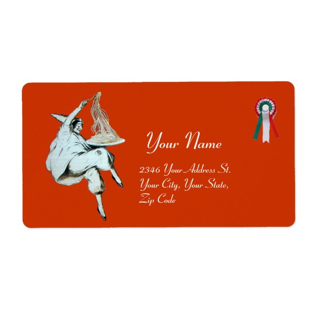 SPAGHETTI PARTY ITALIAN KITCHEN, RESTAURANT orange (Front)