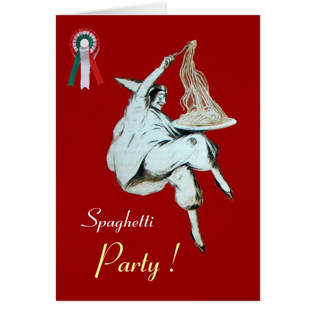 SPAGHETTI PARTY ITALIAN KITCHEN, RESTAURANT red (Front)