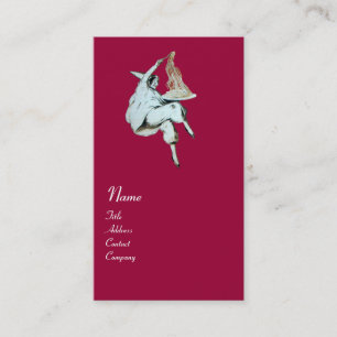 SPAGHETTI PARTY ITALIAN KITCHEN, RESTAURANT red Business Card