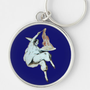 SPAGHETTI PARTY ITALIAN KITCHEN, RESTAURANT red Key Ring