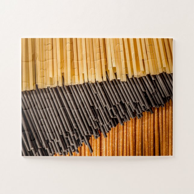 Spaghetti Pasta Jigsaw Puzzle (Horizontal)