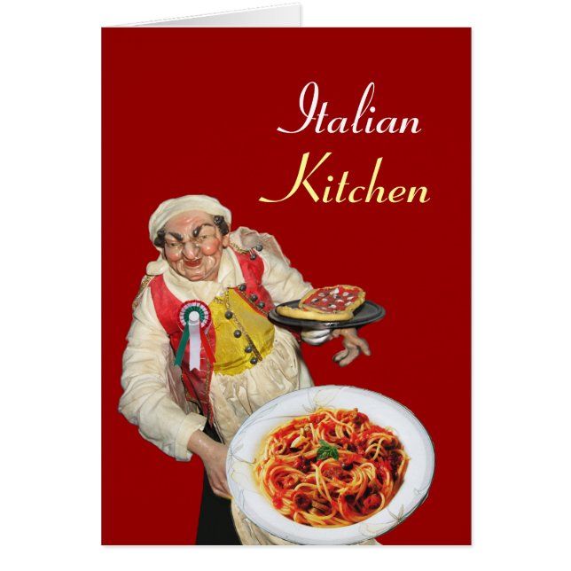 SPAGHETTI & PIZZA PARTY RESTAURANT green white red (Front)