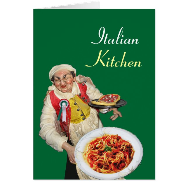 SPAGHETTI & PIZZA PARTY RESTAURANT green white red (Front)