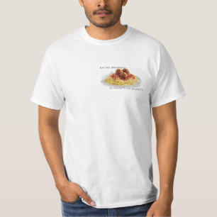 spaghetti pocket T-Shirt