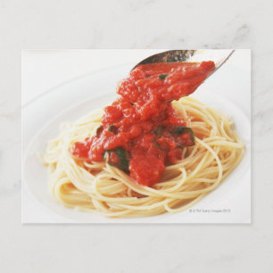 Spaghetti Pomodoro Postcard