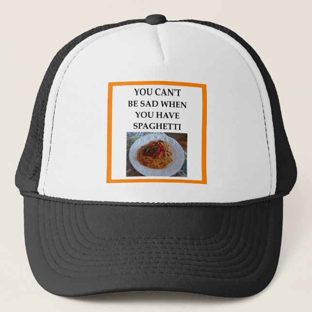 SPAGHETTI TRUCKER HAT (Front)