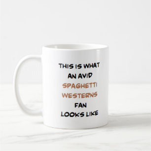 spaghetti westerns fan2, avid coffee mug