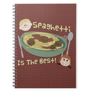 Spaghetti You Are The Best Notebook