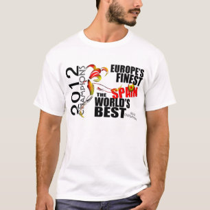 Spain 2012 Euro Cup Champions T-Shirt