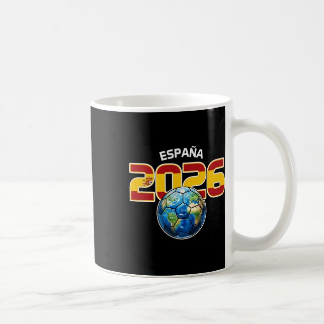 Spain 2026 World Soccer  Coffee Mug (Right)