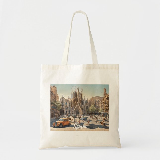 Spain (2) tote bag (Front)