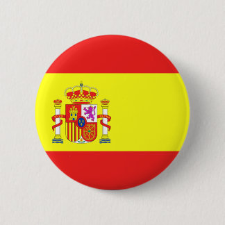 Spain 6 Cm Round Badge