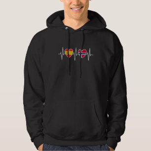 Spain And Norway Norwegian Flag Flags Hoodie