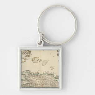Spain and Portugal 11 Key Ring