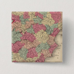 Spain and Portugal 13 15 Cm Square Badge