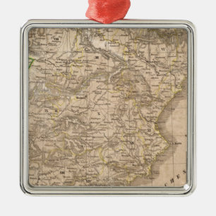 Spain and Portugal 20 Metal Ornament
