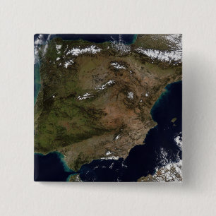 Spain and Portugal 2 15 Cm Square Badge