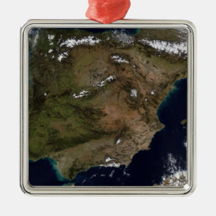 Spain and Portugal 2 Metal Tree Decoration