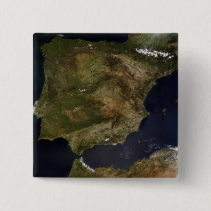 Spain and Portugal 3 15 Cm Square Badge